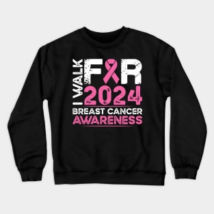 Breast Cancer Awareness Walk 2024 Crewneck Sweatshirt